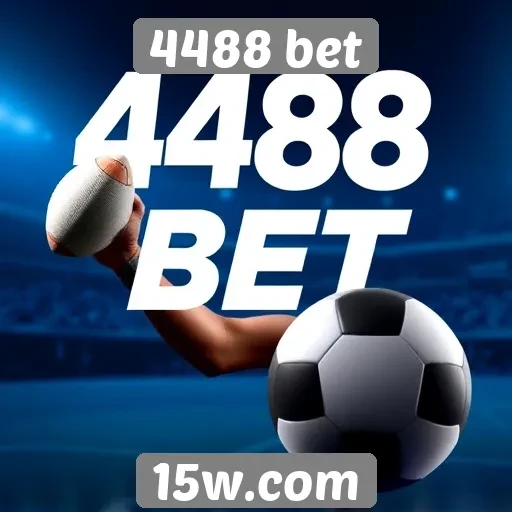 Apostas esportivas no site 4488 bet disponibilizadas